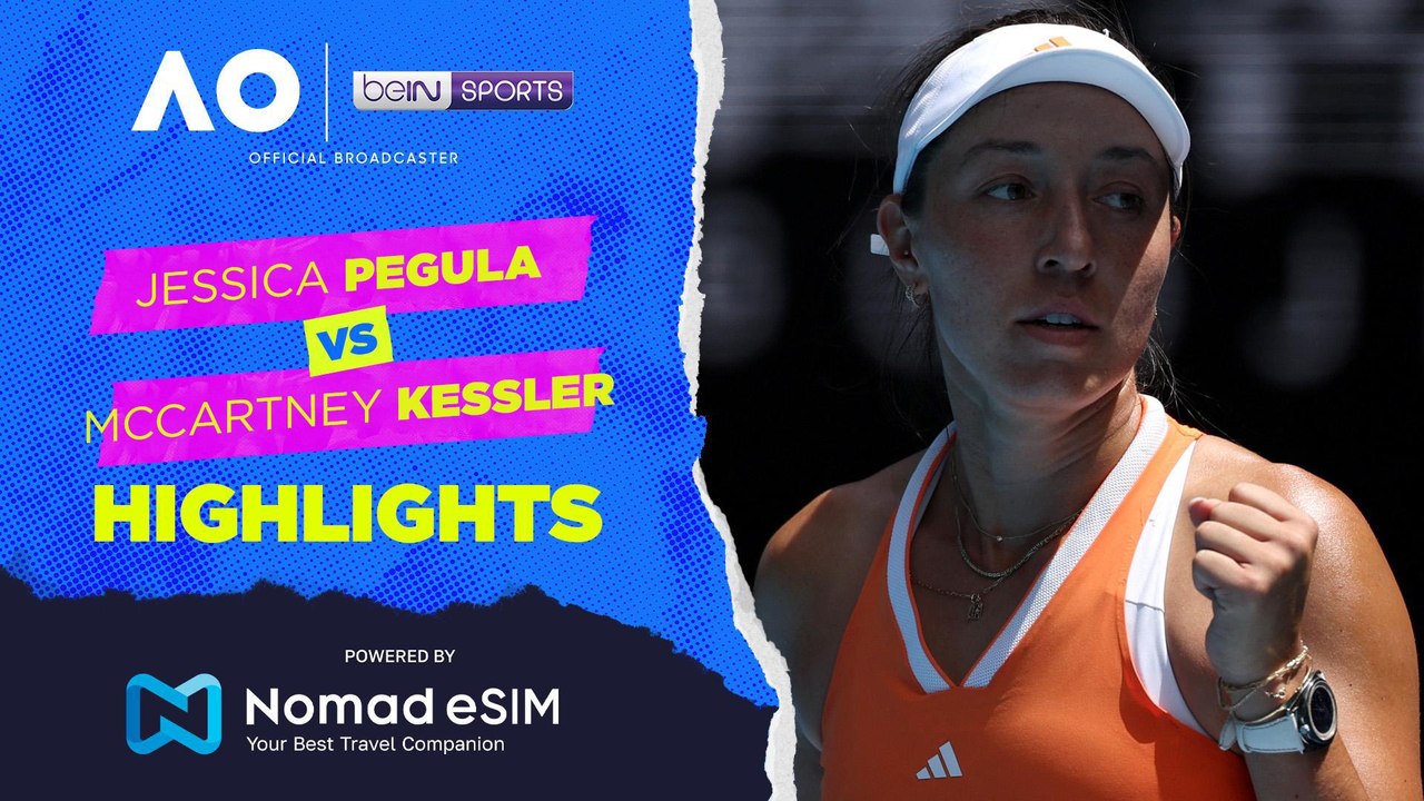 Jessica Pegula vs McCartney Kessler | Match Highlights | Australian Open 2026