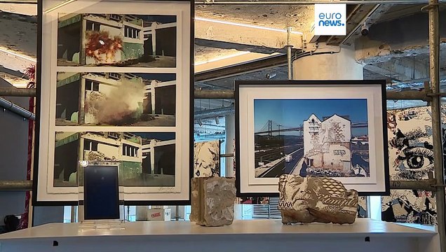 Artista Vhils apresenta uma seleção de obras das últimas duas décadas