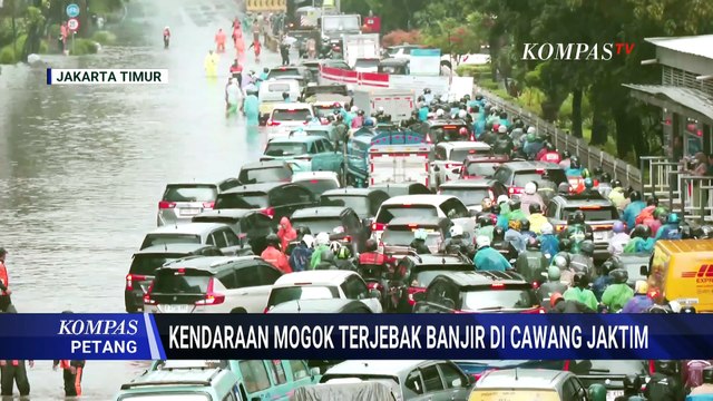 Diguyur Hujan Deras, Banjir Rendam Sejumlah Kawasan di Jakarta hingga Bekasi | KOMPAS PETANG