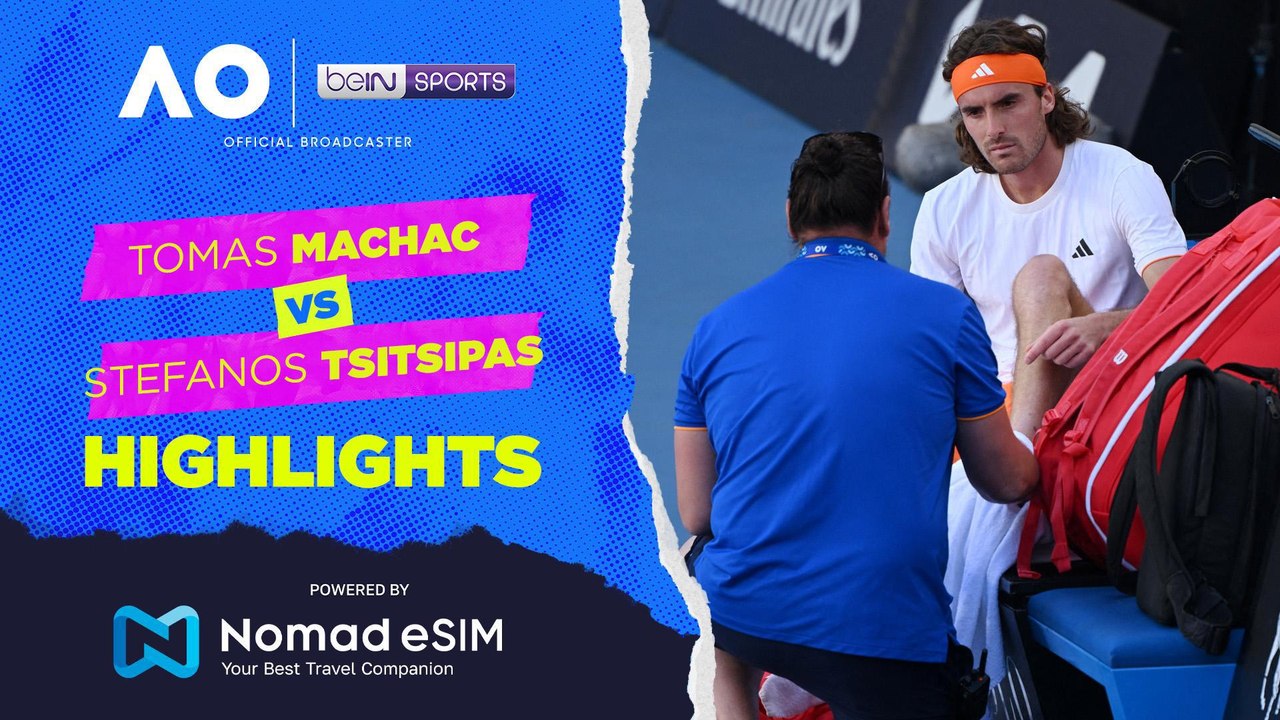 Tomas Machac vs Stefanos Tsitsipas | Match Highlights | Australian Open 2026