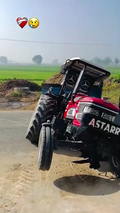 Arjun Tractor Accident with Trolley