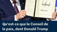 Qu’est-ce que le « conseil de la paix », dont Donald Trump vient de signer la charte ?