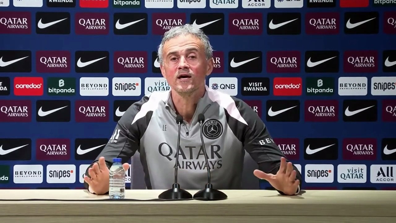 Les réponses cinglantes de Luis Enrique sur Chevalier et Zabarnyi