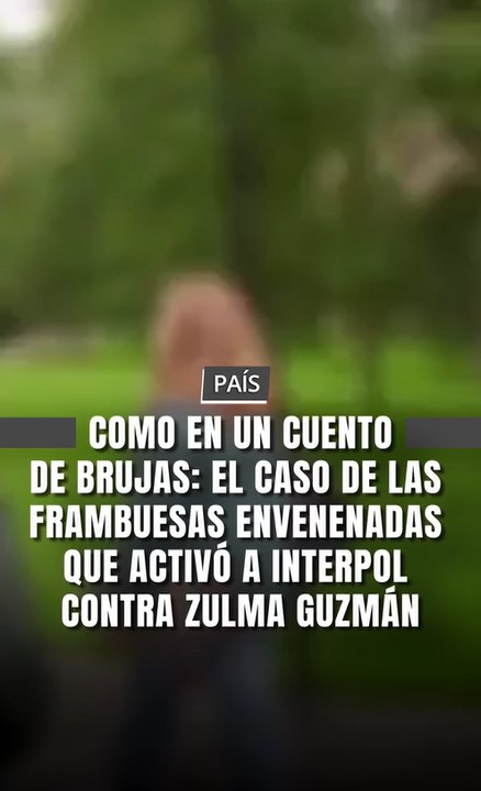 Como en un cuento de brujas: el caso de las frambuesas envenenadas que activó a Interpol contra Zulma Guzmán
