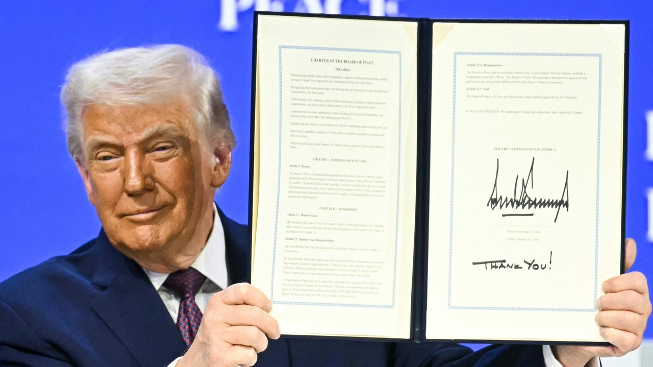 Trumps 'Friedensrat': Gründungsdokument unterzeichnet