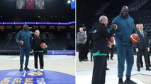 Partita a sorpresa: Erdogan sfida Shaquille O'Neal (e vince)