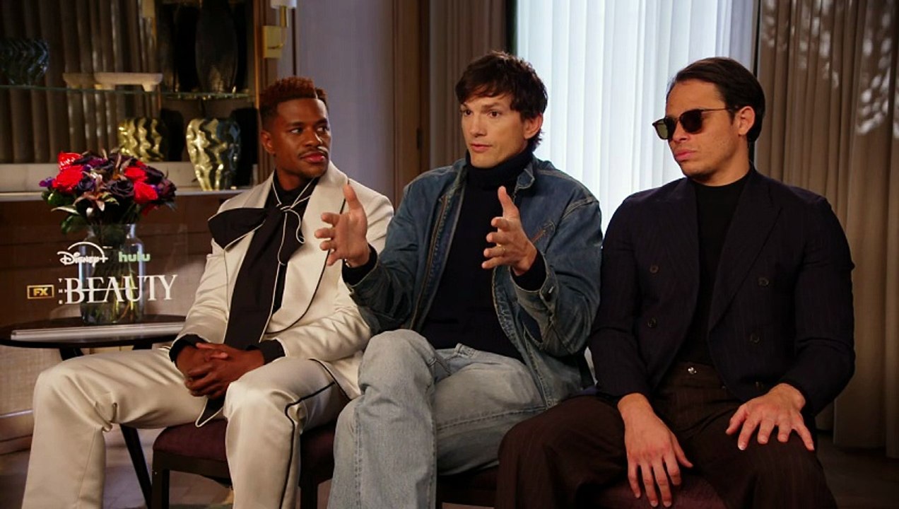 Ashton Kutcher, Jeremy Pope & Anthony Ramos on The Beauty