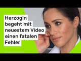 Meghan Markle: Herzogin begeht mit neuestem Harry-Video einen fatalen Fehler