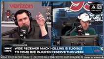 The Patriots have enough at Wide Receiver, but Mack Hollins would be a MASSIVE boost | Jones & Keefe