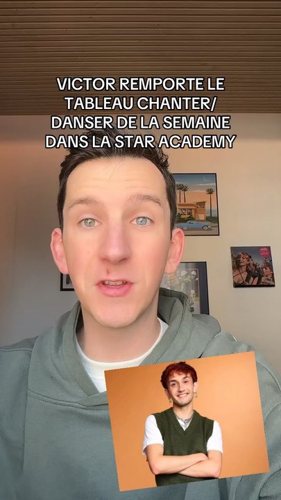 VICTOR REMPORTE LE TABLEAU CHANTER DANSER | STAR ACADEMY 2025 ⭐️