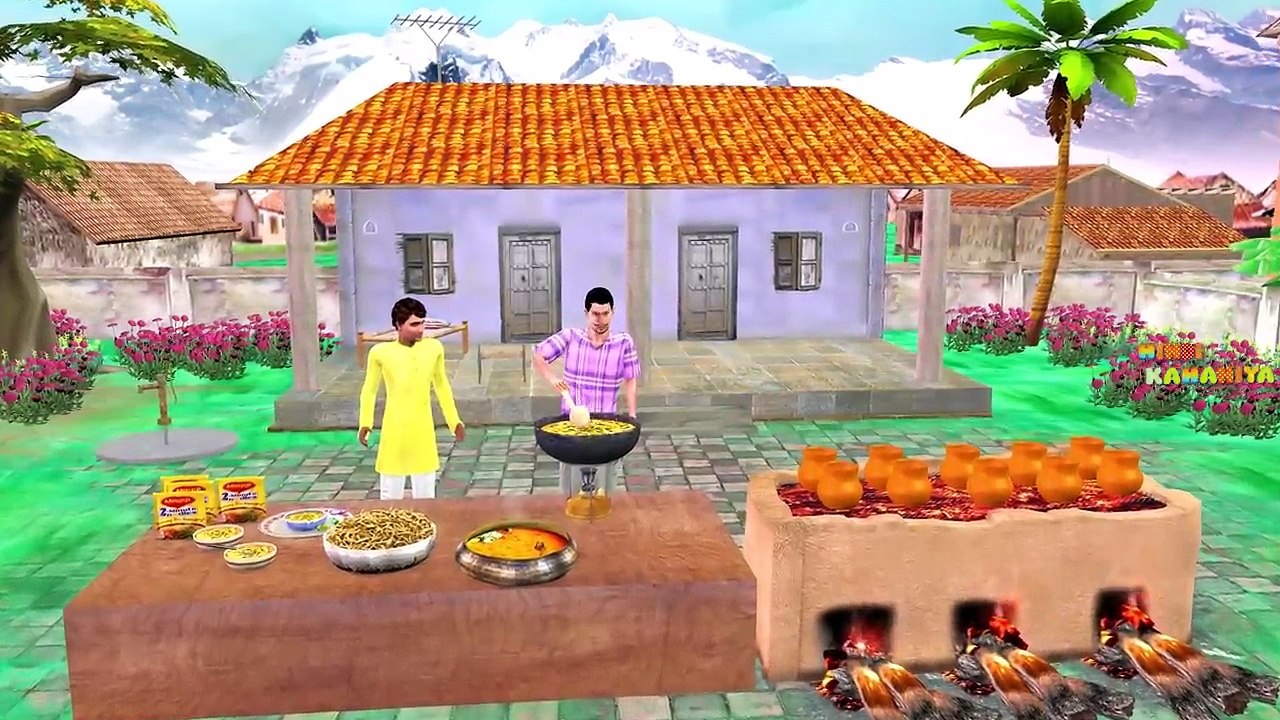 ठंड में मटके की तंदूरी Maggi स्वाद या मुसीबत | Comedy Hindi Kahaniya Moral Stories