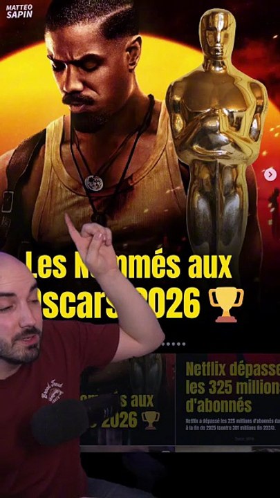 Les nommés aux Oscars