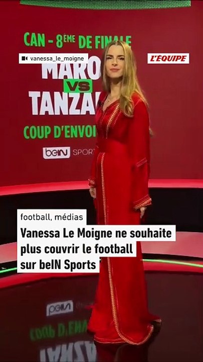 Après la finale polémique de la CAN, Vanessa Le Moigne ne souhaite plus couvrir le football sur beIN Sports - Foot