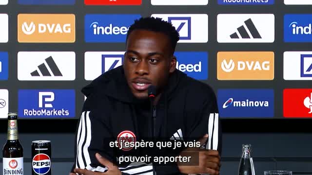 Francfort - Kalimuendo : "Très bien accueilli à l'Eintracht"