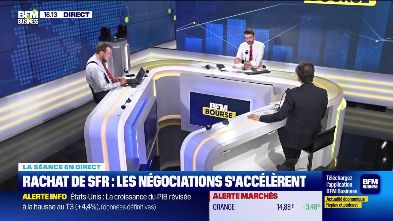 Les télécoms s'envolent, les discussions reprennent pour un rachat de SFR - 22/01