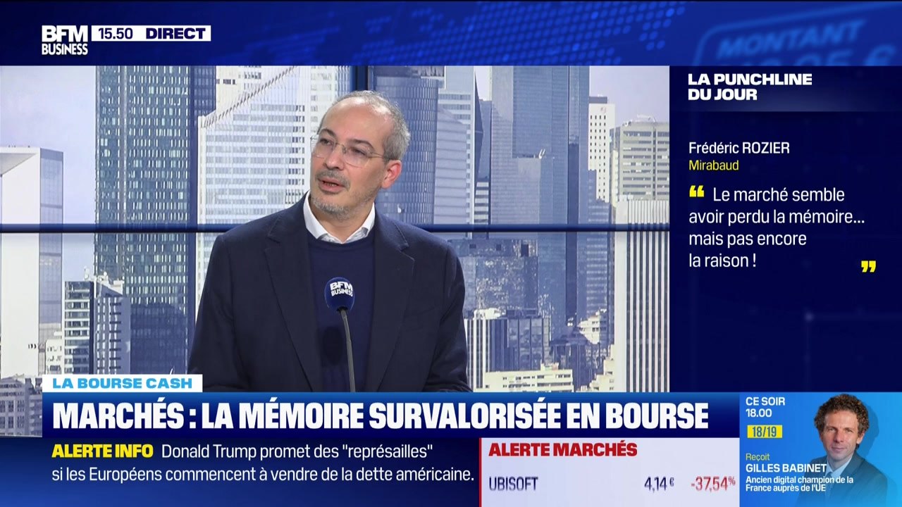 La bourse cash : "Le marché semble avoir perdu la mémoire… mais pas encore la raison" - 22/01