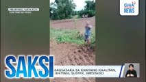 Pamamaril ng magsasaka sa kanyang kaalitan, na-hulicam ng biktima | Saksi