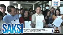 Ika-2 at ika-3 impeachment complaint vs PBBM, 'di tinanggap sa Office of the Secretary General sa Kamara dahil wala si Sec-Gen Garafil | Saksi