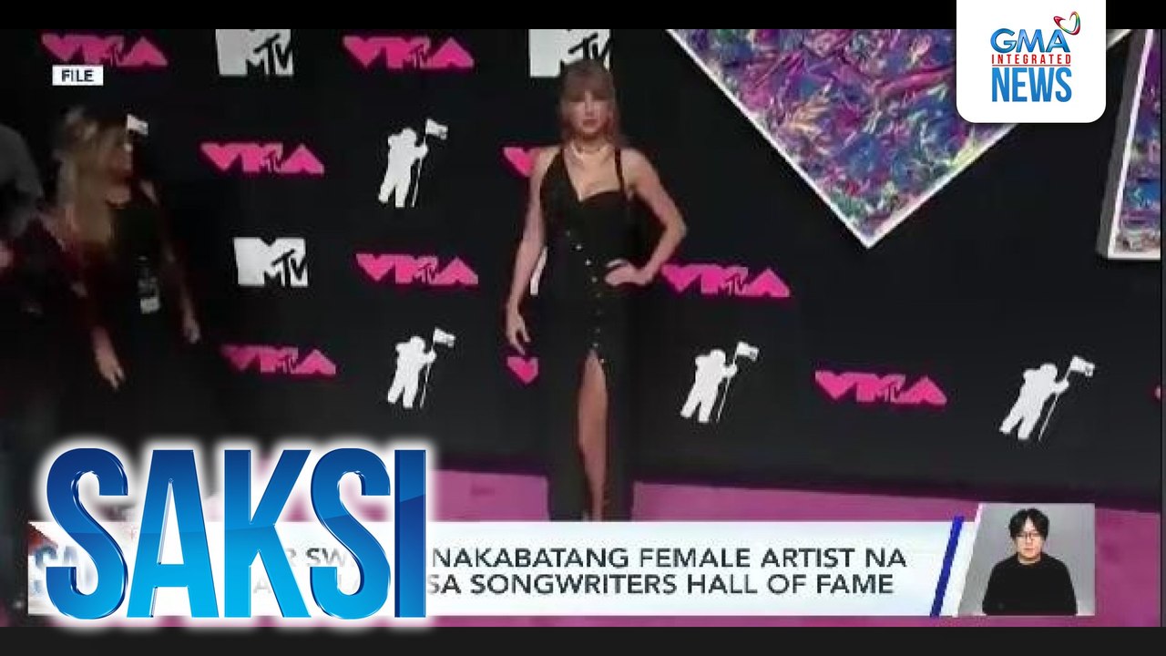 Taylor Swift, pinakabatang female artist na mapapabilang sa Songwriters Hall of Fame | Saksi