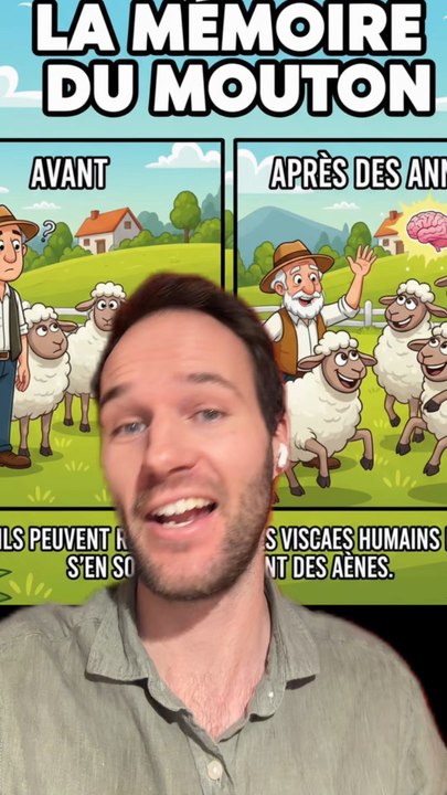 Des MOUTONS a la MÉMOIRE incroyable 🧠