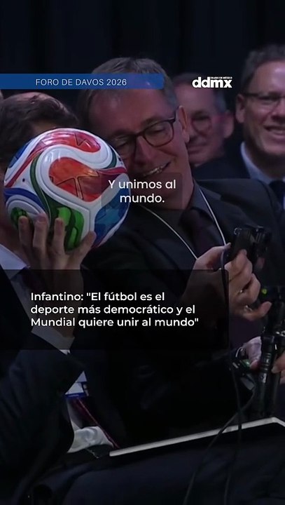 Infantino: "El fútbol es el deporte más democrático y el Mundial quiere unir al mundo"
