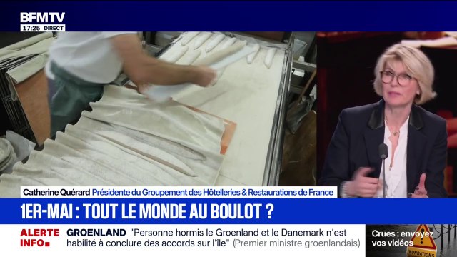 1er mai: “La question du volontariat pose problème” à Catherine Quérard, présidente du Groupement des Hôtelleries & Restaurations de France