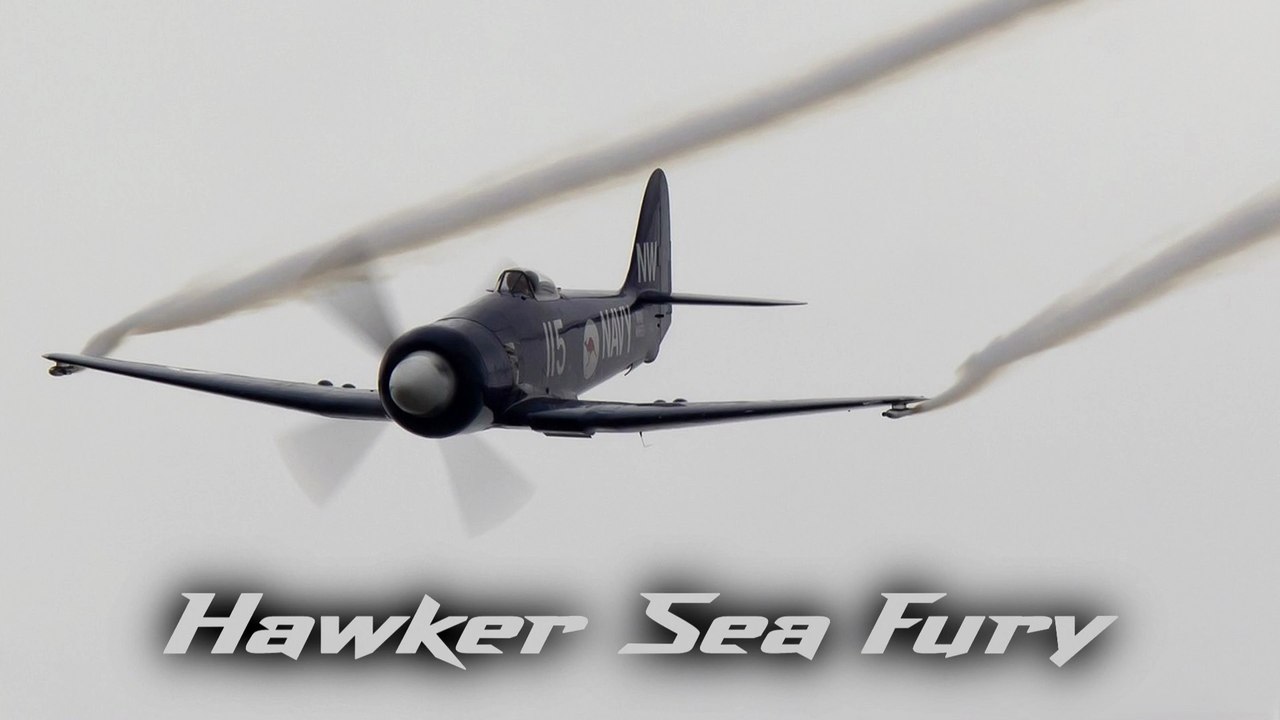 HAWKER SEA FURY 🤩💥DEMO J2 💥🤩RENNES