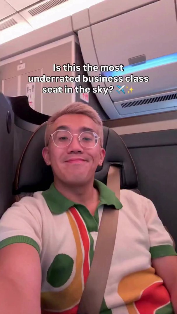 ⁣Is This the Most Underrated Business Class Seat in the Sky?