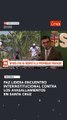 El presidente Rodrigo Paz dirige este jueves el Encuentro Interinstitucional Contra los Avasallamientos