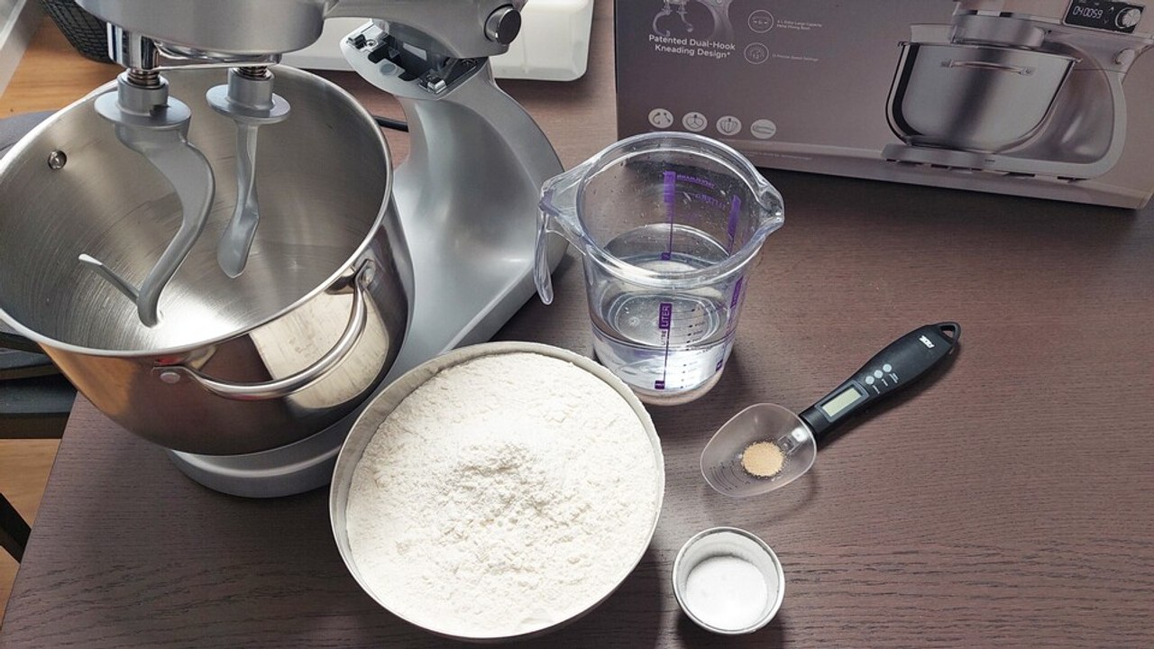 Bioknead mx60: pizzateig in der neuen küchenmaschine von dreame