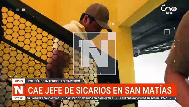 Capturan a alias 'Didico', presunto jefe de sicarios