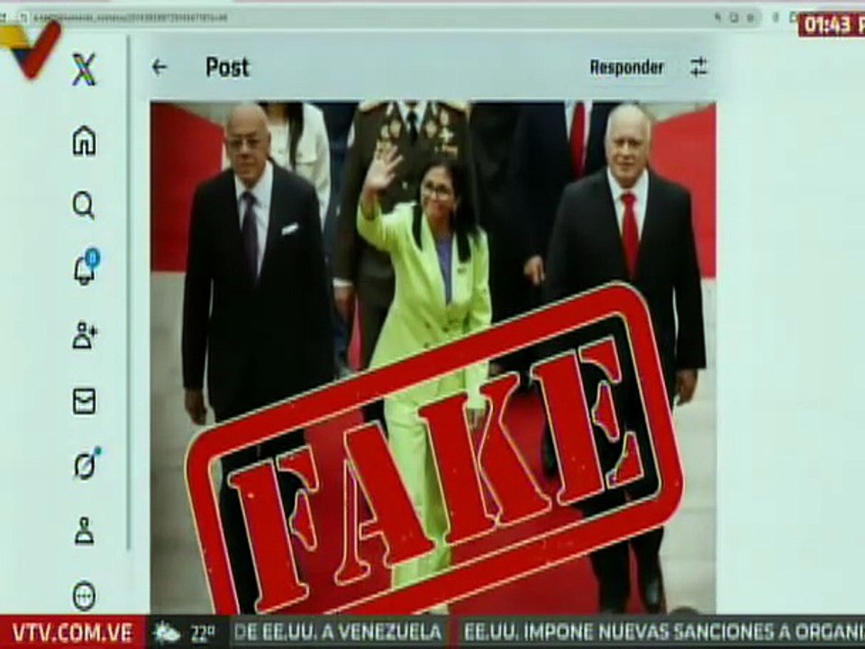 Miraflores al Momento desmiente cooperación de Venezuela con EE. UU. para captura del pdte. Maduro