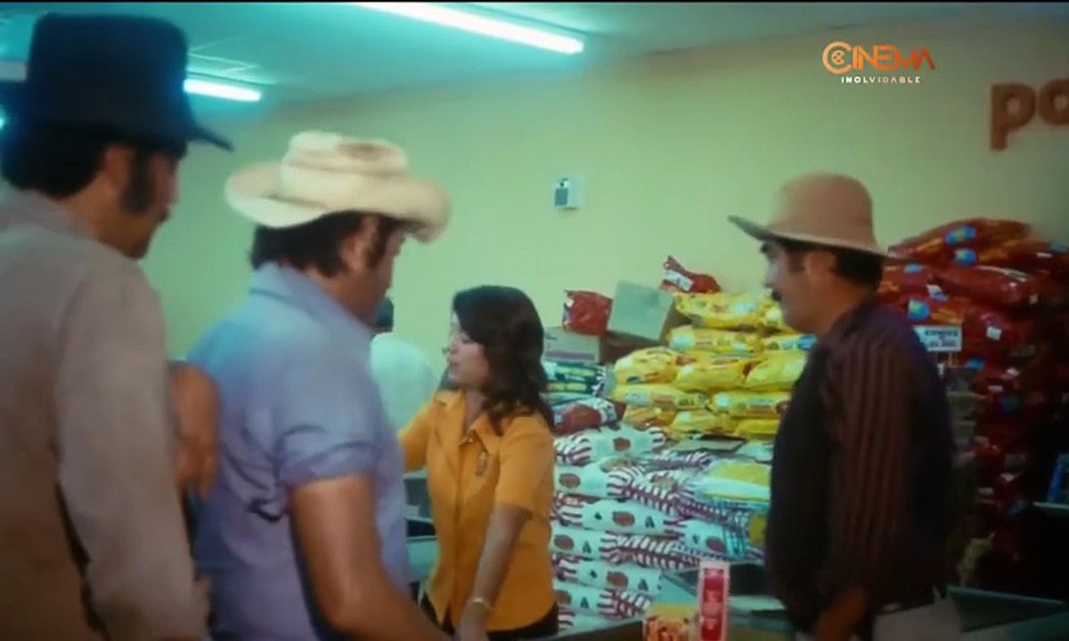 Deportados (1977) Julio Aleman, Norma Lazareno y Eleazar Garcia Chelelo.