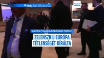 Zelenszkij Davosban: Európa 
