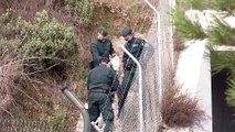 Guardia Civil entrega en el juzgado un primer atestado tras finalizar la inspección en Adamuz