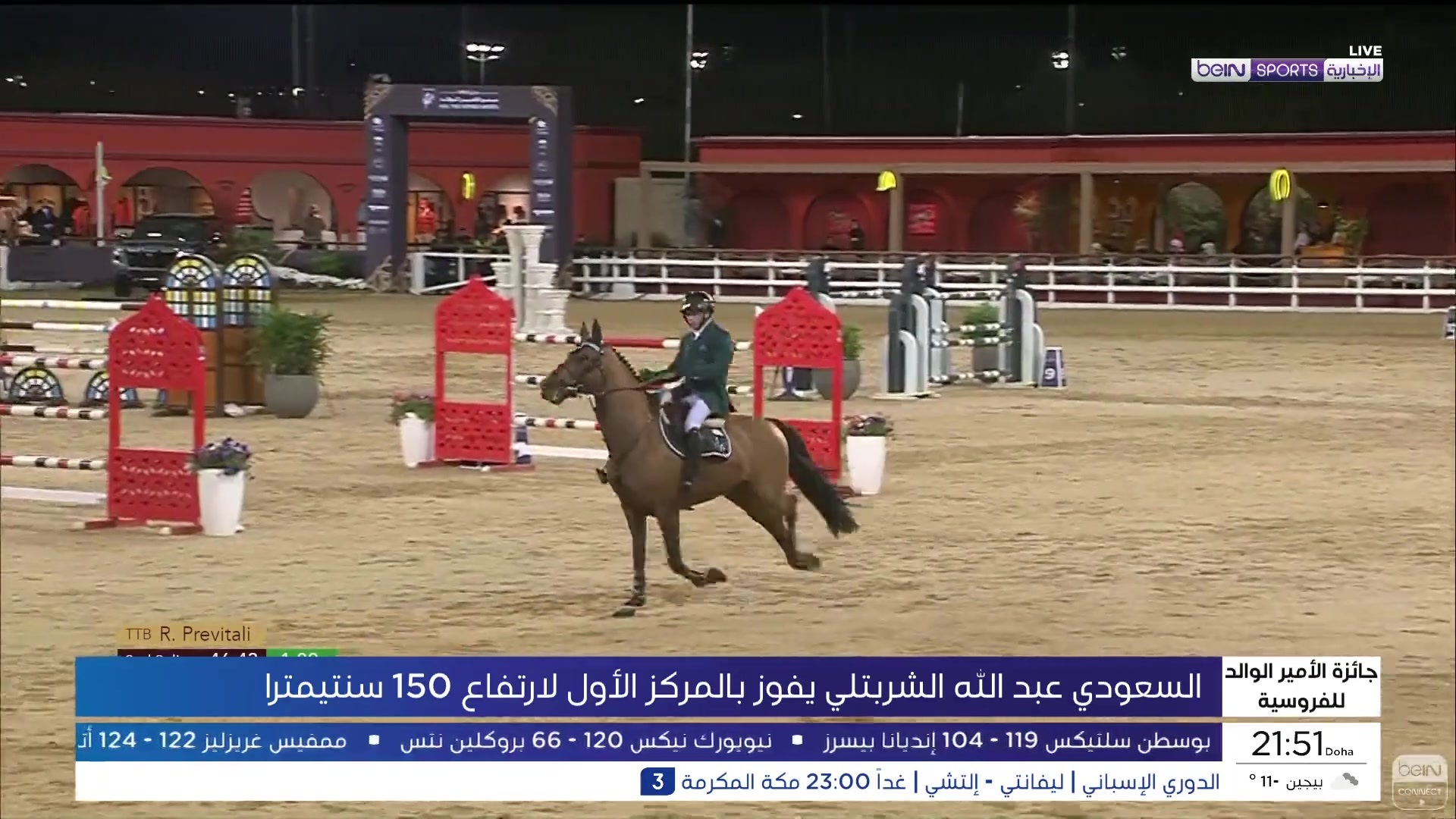 السعودي عبدالله الشربتلي يظفر بالمركز الأول