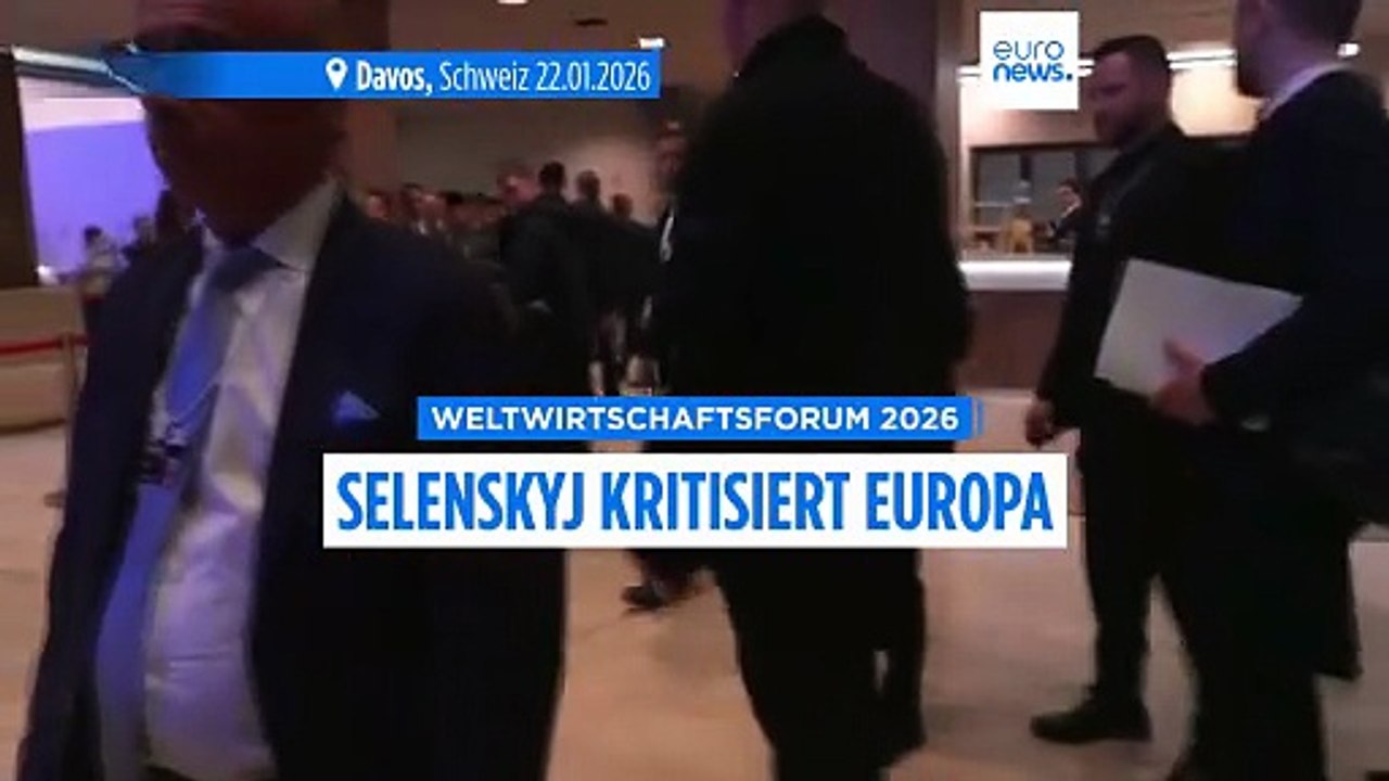 Selenskyj kritisiert Europa: „Verloren und handlungsunfähig“