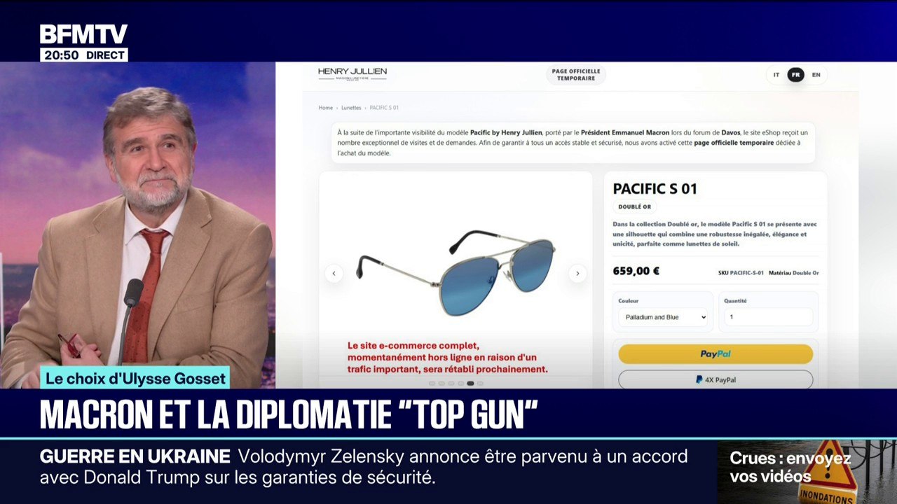 Le choix d’Ulysse Gosset - Emmanuel Macron et la diplomatie “Top Gun”
