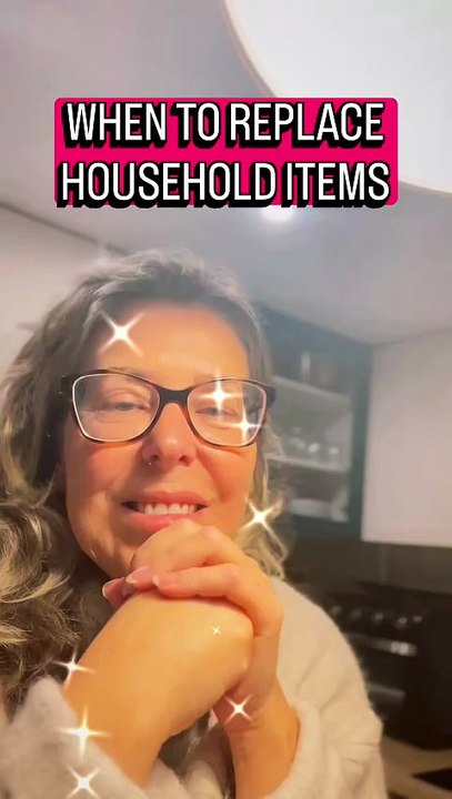 WHEN TO REPLACE HOUSEHOLD ITEMS
