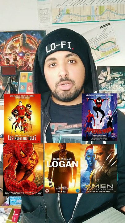 Mon top 5 des films de superhéros