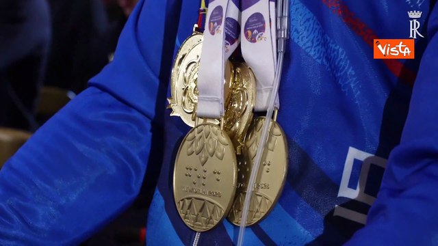 Mattarella incontra gli atleti paralimpici: Siete un orgoglio per l'Italia