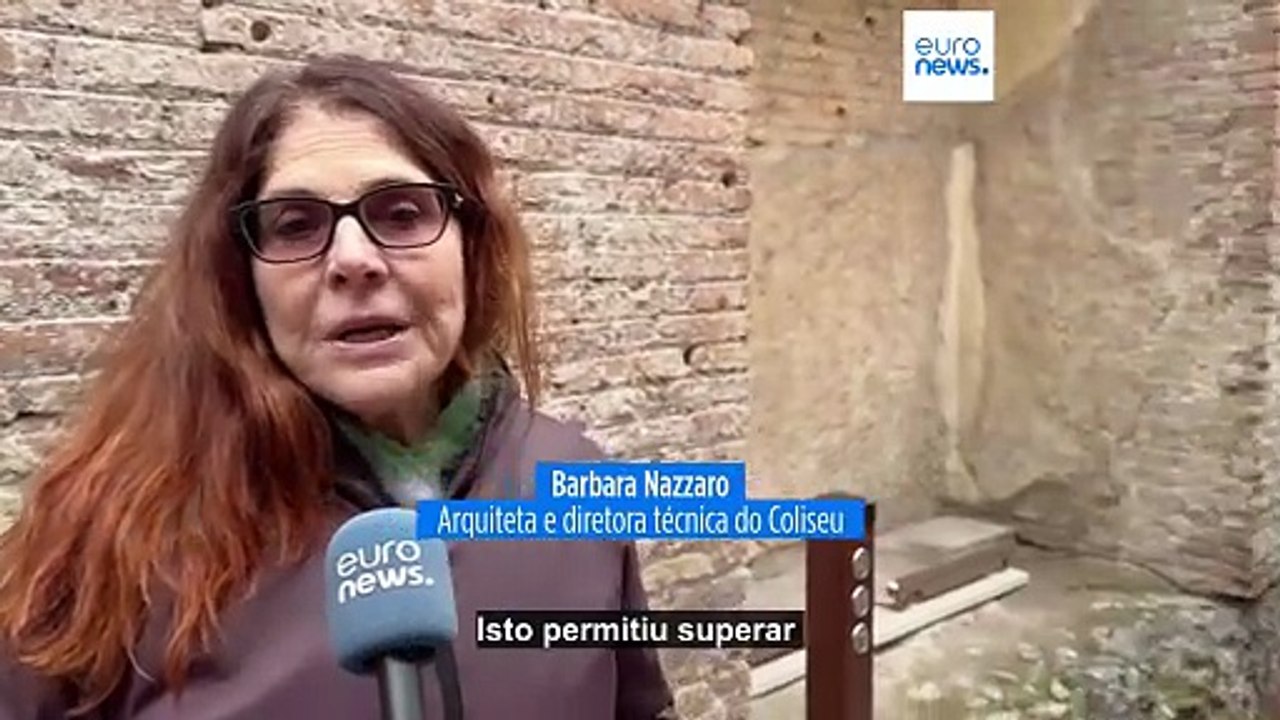 Passagem secreta dos imperadores no Coliseu de Roma volta a ficar acessível graças aos fundos da UE