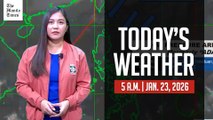 Today's Weather, 5 A.M. | Jan. 23, 2026