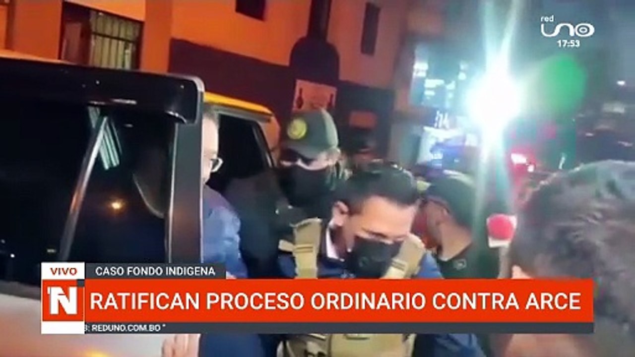 RATIFICAN PROCESO ORDINARIO CONTRA LUIS ARCE