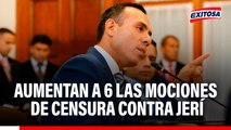 José Jerí en crisis: Aumentan a 6 las MOCIONES DE CENSURA contra el presidente