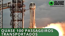 Com atraso, Blue Origin realiza mais um voo turístico suborbital