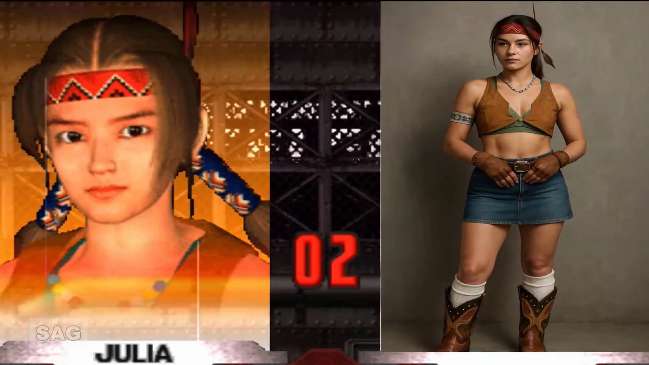 TEKKEN 3 - TODOS OS PERSONAGENS REIMAGINADOS NA VIDA REAL - EDIÇÃO DE IA ULTRA REALISTA