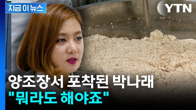양조장서 포착된 박나래 근황... 뭐라도 해야죠 [지금이뉴스] / YTN
