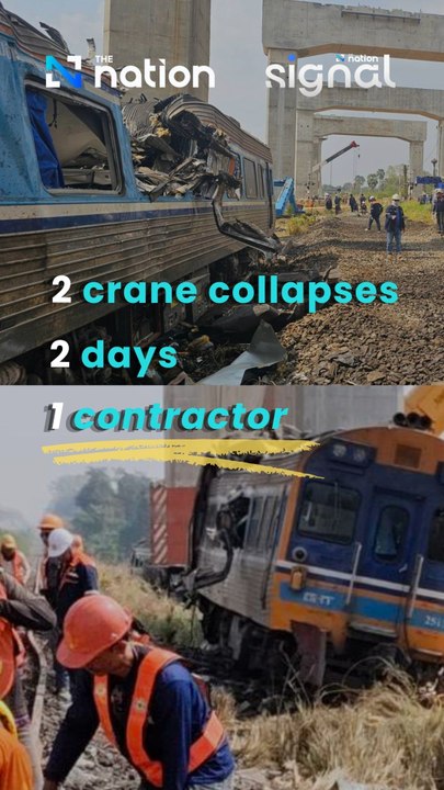 Two crane collapses. Two days. The same contractor.