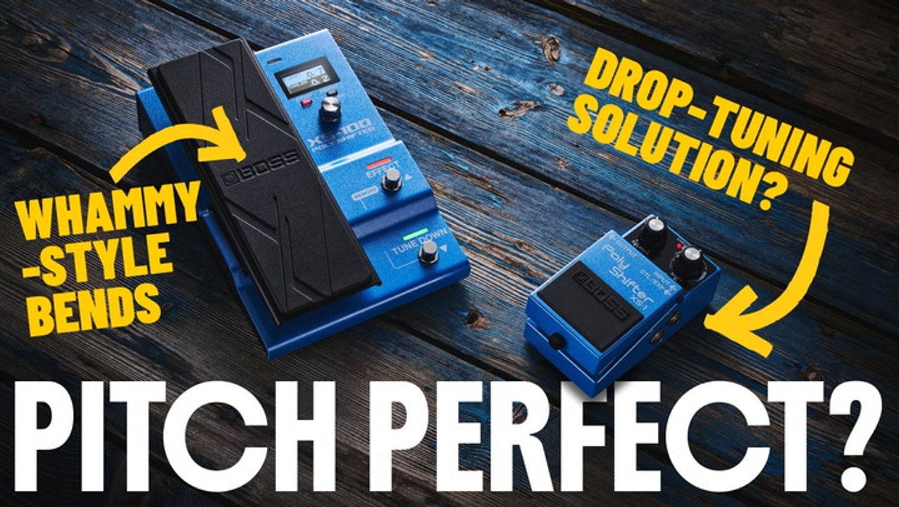 Boss XS-100 and XS-1 Poly Shifter demo: polyphonic pitch-shifting to rival the Whammy?